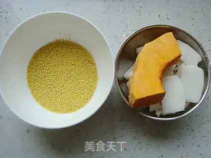 Make Pumpkin makes porridge step 0