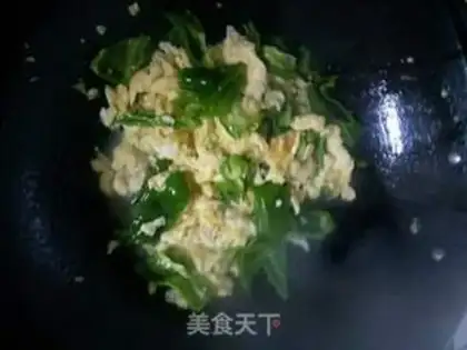 Make Pepper fried eggs step 6