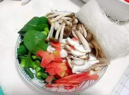 Make A meatball fan soup step 2