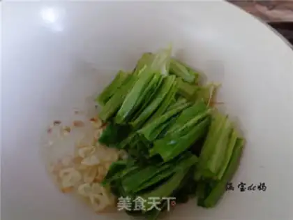 Make Garlic barley step 4