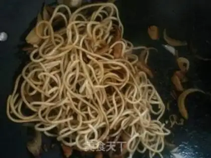 Make Onion sauce noodles step 11