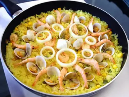 Make Improved version of Spanish seafood step 15