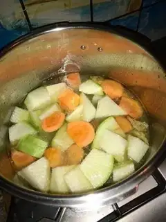 Make Double radish broth step 6