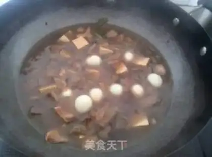 Make Tofu-smelling quail eggs step 8