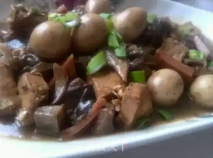 Make Tofu-smelling quail eggs step 9