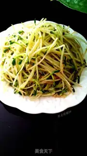 Make Garlic sprouts step 7