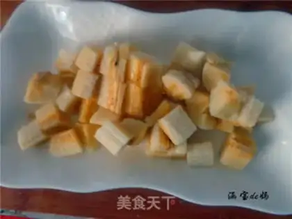 Make Banana rice congee step 4