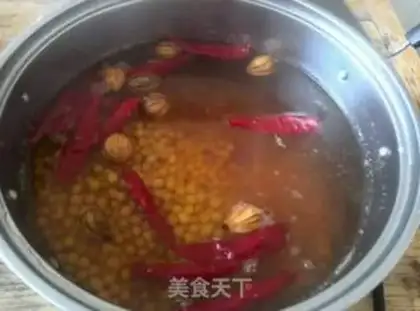 Make The sweet beans step 1