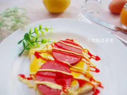 Make Nutritional toast breakfast step 4