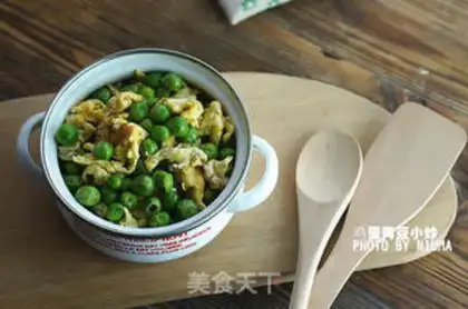 Make Eggs and green beans step 5