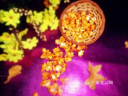 Make Caramel popcorn step 9