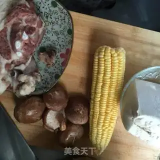 Make Frozen tofu corn stew bone step 0