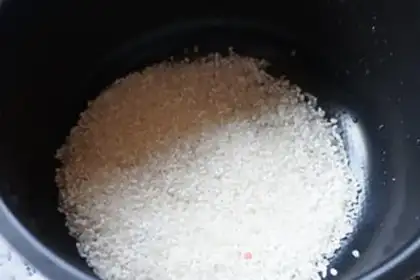 Make To make up the porridge step 1