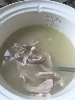 Make Lotus pig belly soup step 8