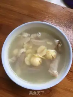 Make Lotus pig belly soup step 9