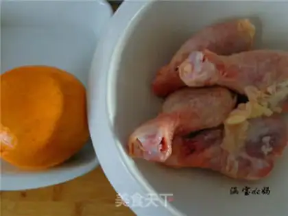 Make Orange roast chicken leg step 0