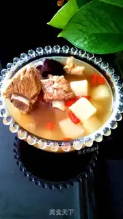 Make The radish ribs feed the soup step 12