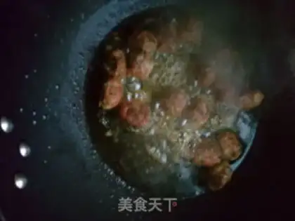 Make The salsa beef balls step 2