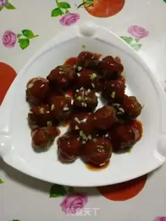 Make The salsa beef balls step 4