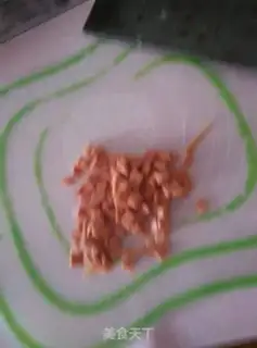 Make Hand toe toe with ham and bread step 3
