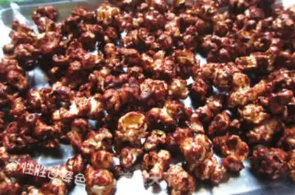 Make Chocolate popcorn step 6