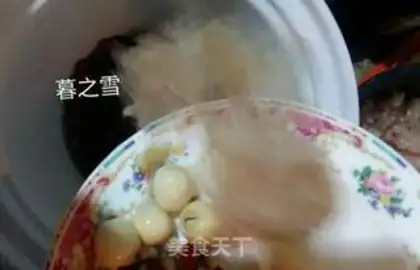 Make Red bean bean bean soup step 2