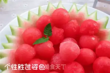 Make Watermelon ball step 5