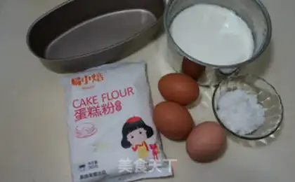 Make No sour cream cake step 0