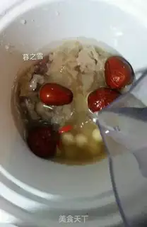 Make Red bean bean bean soup step 3