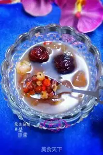 Make Red bean bean bean soup step 6