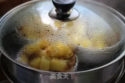 Make Steamed lamb step 7