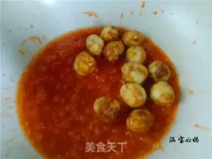 Make Eggs with eggplant juice step 9