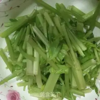 Make The celery is dry step 0