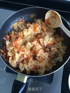 Make Butterfly pasta step 16