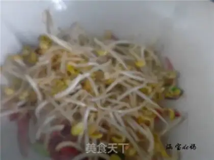 Make Ham sprouts step 4