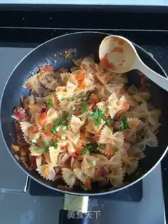 Make Butterfly pasta step 17