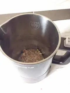 Make Chestnuts and rice step 1
