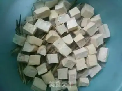 Make Red Tofu step 1