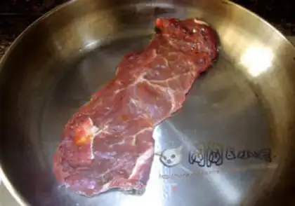Make A pan for steak step 4