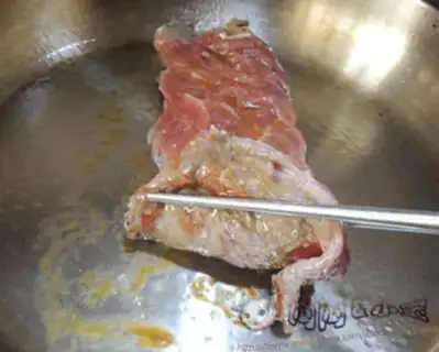 Make A pan for steak step 5