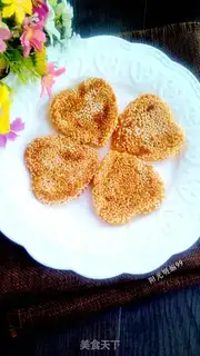 Make Pumpkin sesame rice cake step 18