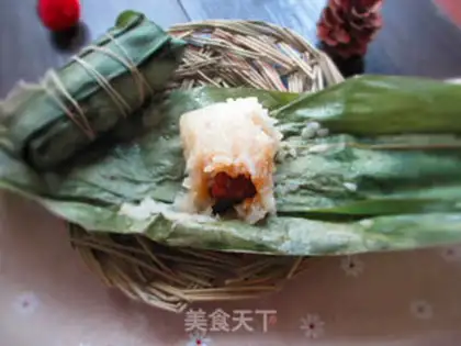 Make Five flowers, brown meat step 5