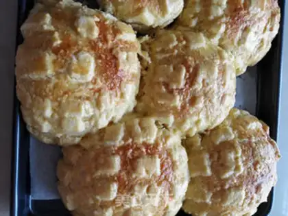 Make Pineapple bun step 20