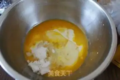 Make Snowman cake step 1