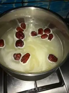 Make Red-tree rice porridge step 3