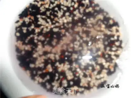 Make ♪ High sorghum sesame rice ♪ step 1