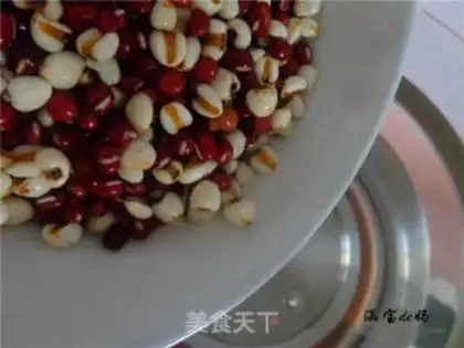 Make Red bean rice congee step 2