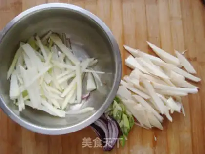 Make Chicken leg mushrooms step 1