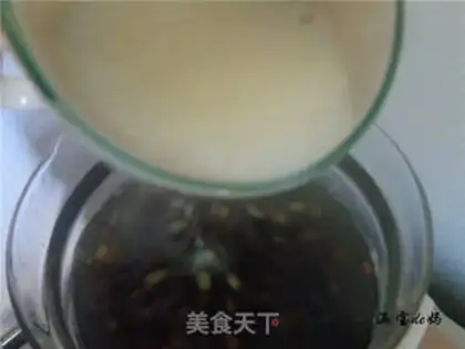 Make Red bean rice congee step 5