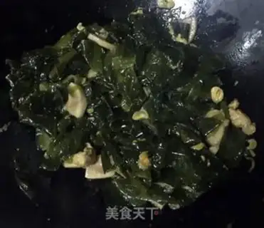 Make Five bouquets for tofu sea belts step 7